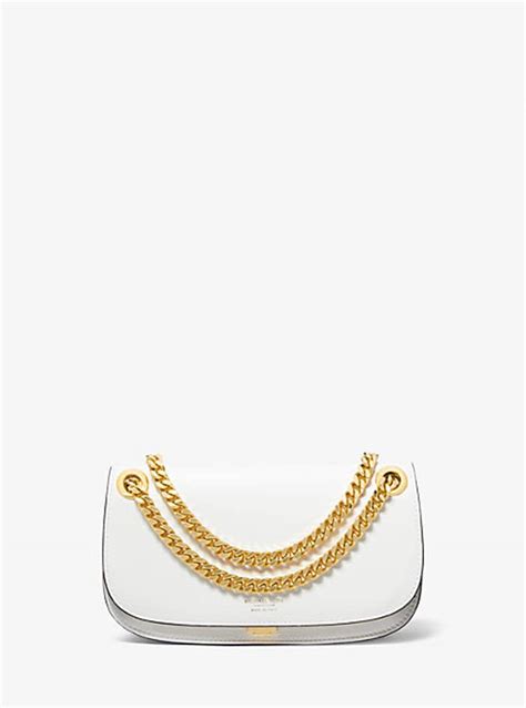 michael kors gold envelope bag|Christie Mini Leather Envelope Bag .